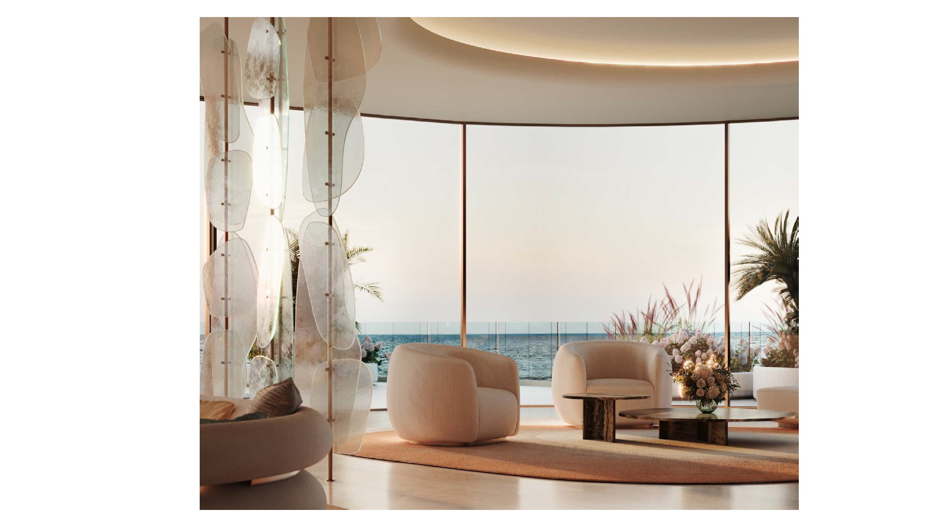 Luxury interior dining room